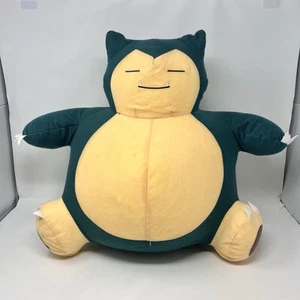 18” Large Pokémon Snorlax Firm Styrofoam Bead Filled Toy Factory - Picture 1 of 7