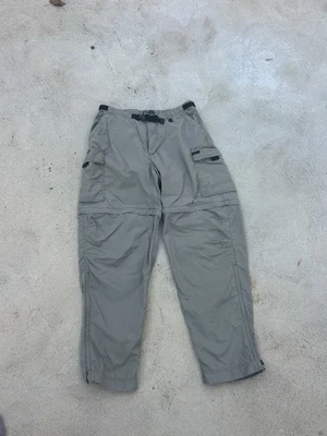 REI Co-op Sahara Convertible Hiking Pants Womens 14 Khaki Outdoor Zip Off Cargo - Image 1 of 4