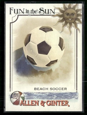 2023 Topps Allen & Ginter #FITS-8 Beach Soccer Fun in the Sun - Image 1 of 2