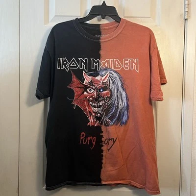 Iron Maiden 2021 官方“Purgatory”浸染重金属 T 恤,尺寸 L — 第 1/4 张图片