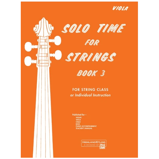 Solo Time for Strings, Viola Book 3 - Image 1 of 1