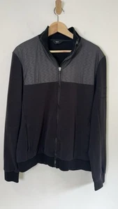 Rapha Track Jacket Size Large 'Poisson Pilote' Black Merino Blend - Picture 1 of 13