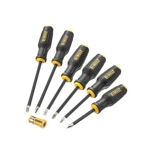  DeWALT Hand Tools Full Fit Screwdriver Set 6pc 3 Slotted 3 Phillips DHT062056 - Picture 1 of 2