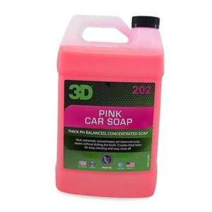 Rosa Autowaschseife - pH-ausgeglichen, leicht abspülen, kratzfreie Gallone (1er Pack) - Bild 1 von 7