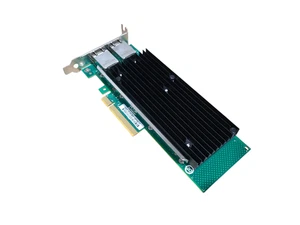 Intel X540-T2 ADD-PCIE-2RJ45-10G Dual-Port 10GB TX PCIE NIC Half Bracket - Afbeelding 1 van 5