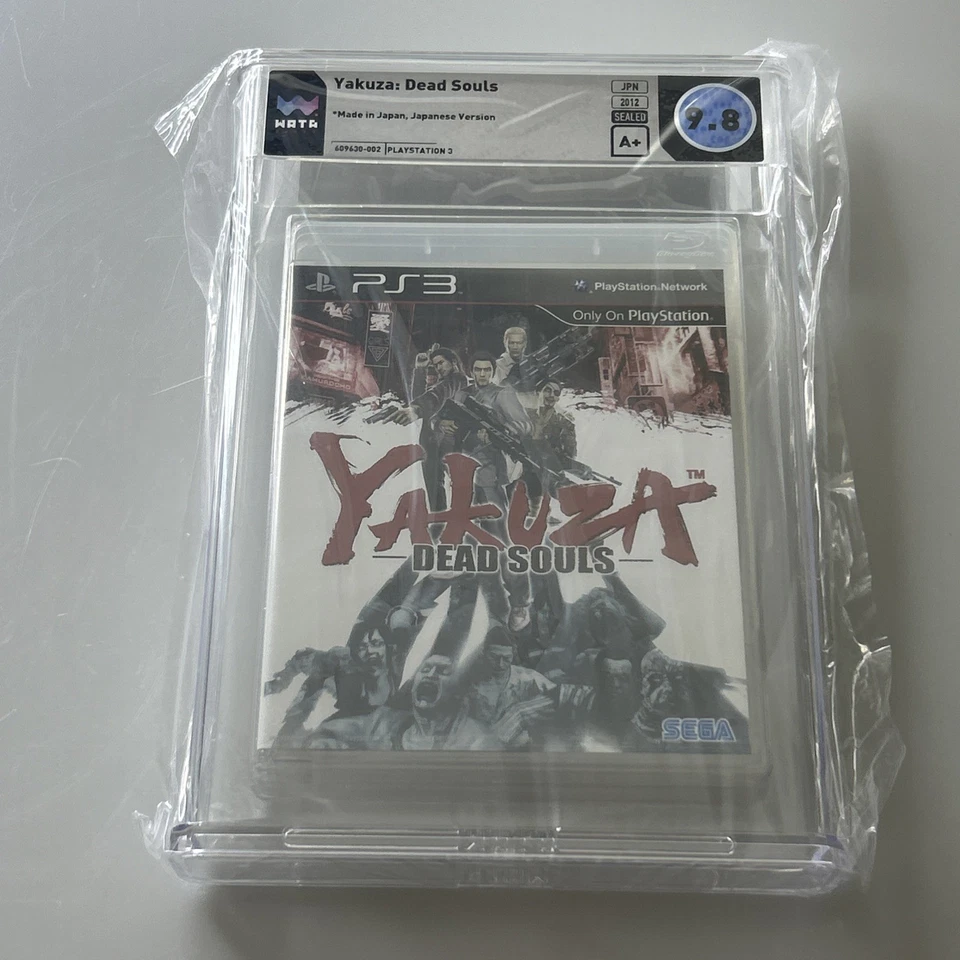 Yakuza Dead Souls PS3 Versión Japonesa Wata Calificado 9.8 ¡Muy Raro! Nuevo Foto 1 de 4