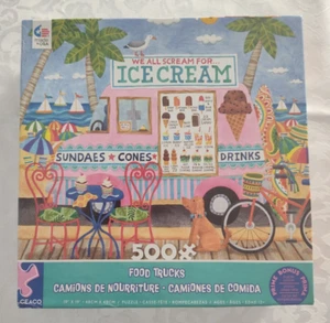 Ceaco 500 Puzzle Food Trucks Eis - Bild 1 von 6