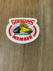 GOODGUYS MEMBER SMALL - Sticker / Decal   - Bild 1 von 1