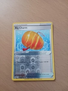 Pokémon TCG Big Charm Sword & Shield 158/202 Reverse Holo Uncommon - Picture 1 of 2