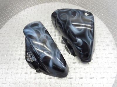 2007 06-09 Suzuki Boulevard C50 VL800 Left Right Side Fairing Cowl Cover Panel - Image 1 of 4