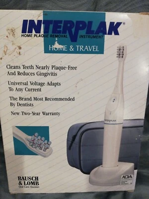 Interplak Home & Travel Plaque Removal Instrument Model TK-4. New 1993. - Image 1 of 4