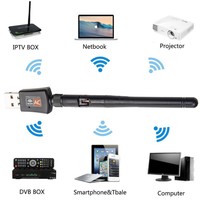 600Mbps USB Mini Wireless Network LAN Adapter Card WIFI Antenna 802.11a/b/g/n/ac
