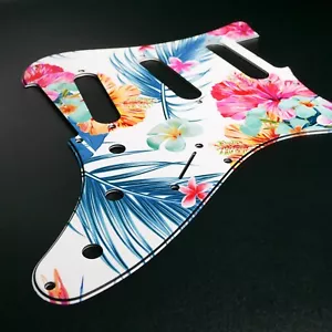 Golpeador PRS Silver Sky • Silver Sky SE • Flores tropicales #2 • Personalizado - Imagen 1 de 13