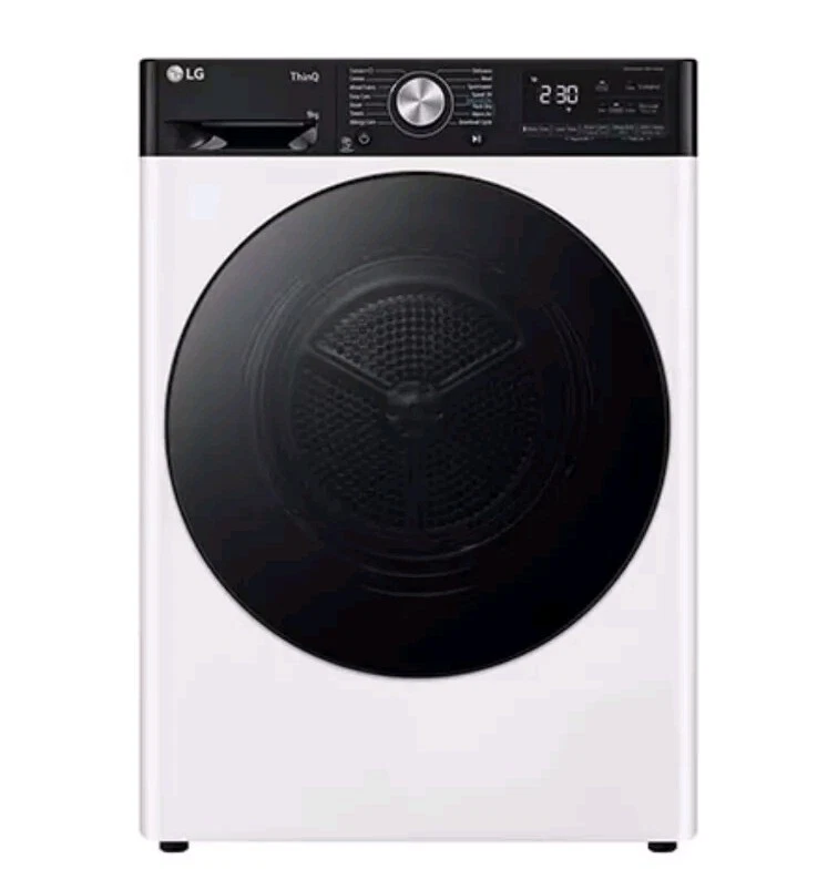 Asciugatrice 9kg Pompa di calore DUAL Inverter | Serie V9 Classe A+++ | Eco - Immagine 1 di 1