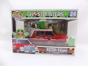 Brand New Funko Pop Ecto-1 With Slimer 24 Ghostbusters Vinyl Figure - Picture 1 of 1