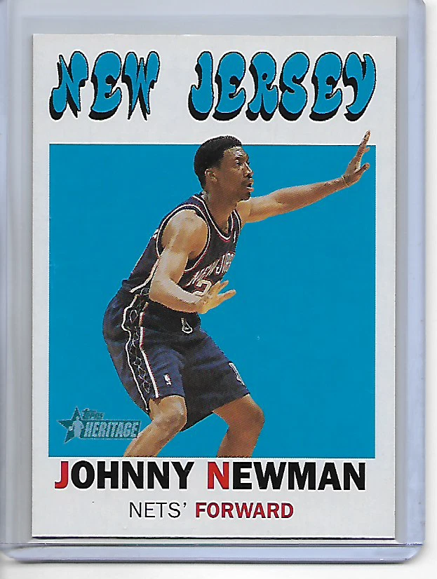 2000-01 Topps Heritage Johnny Newman Card - Image 1 of 1