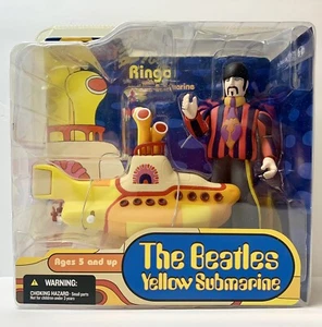 The Beatles 2004 Ringo Starr With Yellow Submarine McFarlane Toys NEW SEALED - Picture 1 of 6