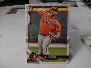 2018 Bowman Prospects   #BP106 - D.J. Stewart - Baltimore Orioles (2871) - Picture 1 of 2