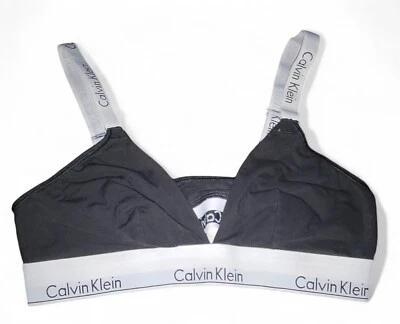 Sujetador Bralette Metálico Convertible Calvin Klein, Grande Foto 1 de 4