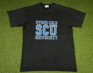 Vintage WWF Stone Cold Steve Austin T Shirt 1998 SCU University Single Stitch L - Picture 1 of 9