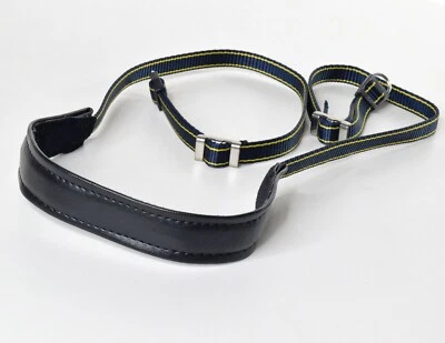 NEW Zenza Bronica Blue / Yellow Camera Neck Strap w/ Lugs ETRS ETRSi SQ SQ-Ai - Image 1 of 4