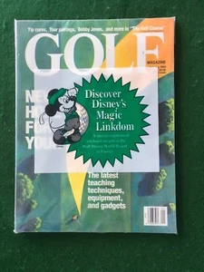 1993 DISNEY GOLF COLLECTIBLES MAGIC LINKDOM SPECIAL SUPPLEMENT INCLUDED + PHOTOS - Picture 1 of 4