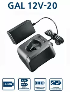 Bosch Charger GAL12V-20 3.6V Lithium-Ion Battery Charger 220V for GSR ProDrive - Picture 1 of 5