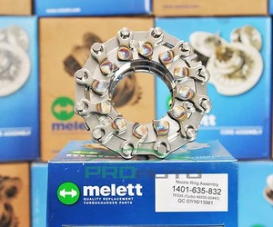 ANILLO DE BOQUILLA DE VNT TURBOCOMPRESOR VARIABLE MELET MITSUBISHI TF035 BMW 320D E91 - Imagen 1 de 1