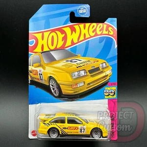 Hot Wheels yellow Ford Sierra Cosworth Kroger US Exclusive mint USA only - Picture 1 of 2