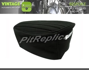 SUZUKI BEARCAT B105P B105 P *HEAT PRESSED - SUEDE* SEAT COVER [STAL] - Picture 1 of 8