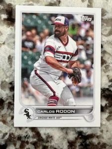 2022 TOPPS MINI MLB BASEBALL CARD CHICAGO WHITE SOX CARLOS RODON #282 - Picture 1 of 1
