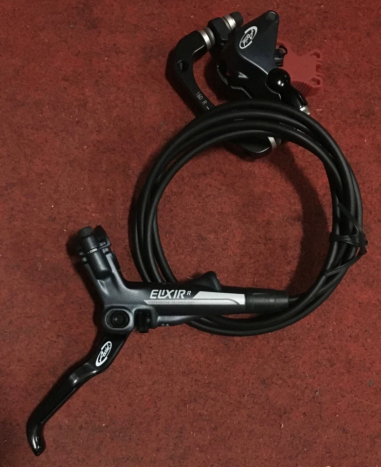 Coppia freni disco bici MTB Avid Elixir R leve mountain bike brake set lever - Immagine 1 di 1