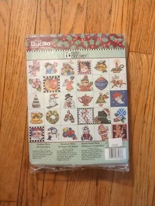 Mary Engelbreit Holiday Minis 30 Christmas Cross Stitch Kit Bucilla NIP - Picture 1 of 5