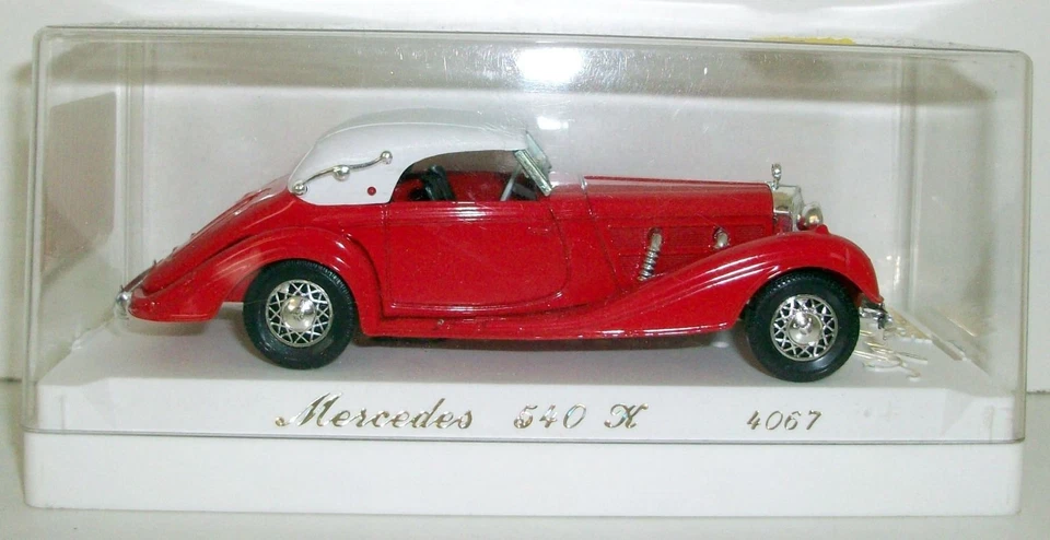 SOLIDO 1/43 - 4067 MERCEDES BENZ 540K RED - Bild 1 von 1