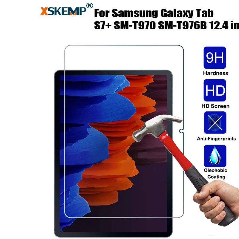 Screen Protector For Samsung Galaxy Tab A7 S7 S7+ A7 S6 Lite 2020 Tempered Glass - Image 1 of 4