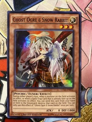 (AA) Ghost Ogre & Snow Rabbit - CT13-EN012 - Very Lightly Played VLP - Super - Image 1 of 2