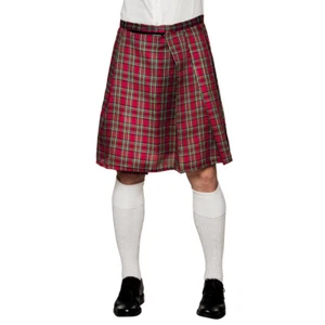 Schottischer Kilt Schottenrock Tartan Kilt Highlander Kariertes Schotten-Kostüm - Bild 1 von 3
