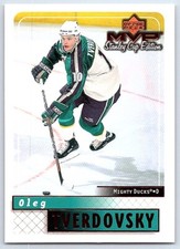 1999-00 Upper Deck MVP Stanley Cup Edition Oleg Tverdovsky Anaheim Mighty Ducks