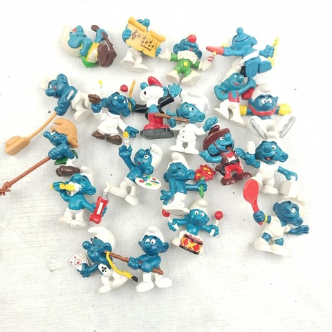 Smurfs Vintage PVC Huge Lot Create Your Own Lots Cover