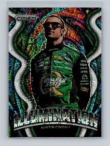 2022 Panini Prizm White Sparkle Prizm Illumination Austin Cindric #I-6 - Bild 1 von 2