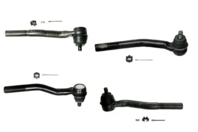 KIT de eslabones de arrastre de extremos de varilla de dirección MOOG interior y exterior 4 piezas para Grand Cherokee Foto 1 de 4