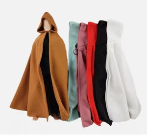 1/6 verdrahteter Hoodie Umhang langes Cape für 12" Hot Toys Phicen Jiaou Worldbox Figur - Bild 1 von 27
