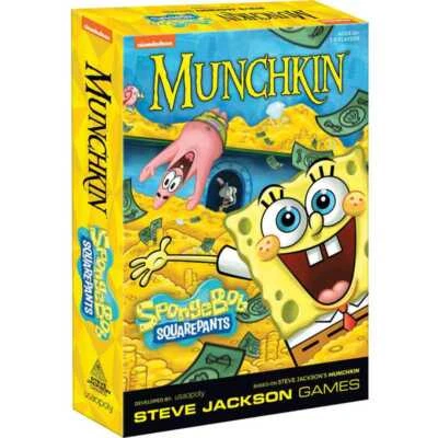 MUNCHKIN® SpongeBob SquarePants  Age=10+  3-6 PLAYERS  60+ MINUTES - Image 1 of 4