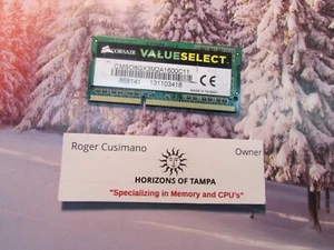 Corsair ValueSelect 4GB COMPUTER MEMORY RAM CMSO8GX3M2A1600C11 SINGLE - Picture 1 of 1
