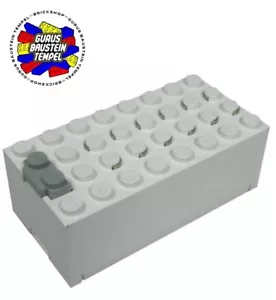 LEGO Batterie Kasten 4762 weiß 9 Volt 9V Battery Box Police Space Light & Sound - Bild 1 von 1