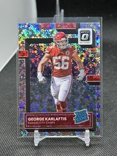George Karlaftis 2022 Donruss Optic Silver Circles Prizm RC /125