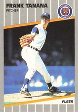 Frank Tanana 1989 Fleer #147 Detroit Tigers