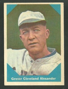 1960 Fleer Baseball Greats #5 Grover Cleveland Alexander Vintage Baseball Card