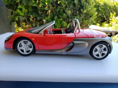 1/18 Diecast Renault Sport Spider In Red And Gray By Anson - Image 1 of 4