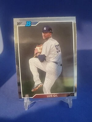 2020 Bowman Heritage Luis Gil CHROME PROSPECTS  #92CP-GIL New York Yankees - Image 1 of 4